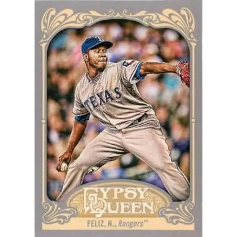 2012 Topps Gypsy Queen Neftali Feliz # 189 Texas Rangers